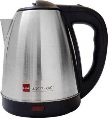 cello Electric Kettle Quick Boil- Popular, Black, 1.5 Ltr Electric Kettle