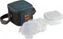 cello Elite Square Lunch box 2 pcs set 2 Containers Lunch Box (320 ml)...