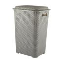 Cello Eliza Plastic Laundry Basket, L.Grey...