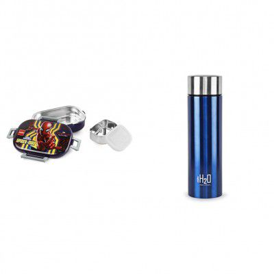 Cello Feast Deluxe Lunch Box with Steel Bottle