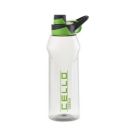 CELLO Fitbe Sipper Cap Water Bottle, 1000ml Black Green...