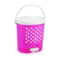 Cello Fusion Plastic Pedal Dustbin, Big, Pink...