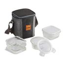 CELLO Glassy Mix Lunch Box Set of 3...