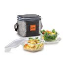 CELLO Glassy Square Lunch Box, [ Set of 2 ]...