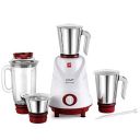Cello Grind-N-Mix Elite Mixer Grinder, 500 Watts, 3 Stainless Steel Jar and 1 Juicer Jar...