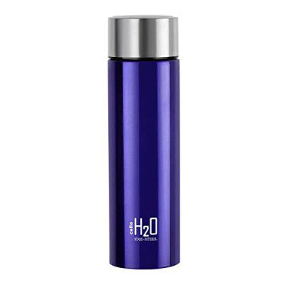 CELLO H2O Stainless Steel Water Bottle |1 Litre | Blue, 1 Unit