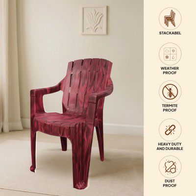 CELLO Hercules Chair Set of 1 | 3 Years Warranty - Manufacturing Defects