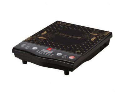 Cello Induction Cooker Blazing Glaze | 1600 Watt Induction Cooktop | Black