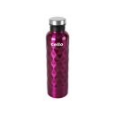 Cello Invictus Stainless Steel Double Walled Bottle, Hot and Cold, 700ml, Purple...