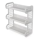Cello Japan Plastic Storage Shelf, Granite White...