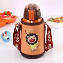 CELLO Kido Hot & Cold Stainless Steel Kids Water Bottle, 500ml, Orange...