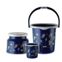 Cello Kidzbee Cosmic Explorer Splash Bathroom Set | Blue, Set of 3...