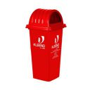 Cello Kleeno Dome Lid Plastic Garbage Dustbin Bucket 60 LTR - Red...