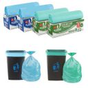 CELLO Kleeno Nature Care Compostable Dry and Wet Garbage Bag Roll Medium(25L), Set of 4(15 bags each), Blue and Green...