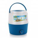 Cello Kool Star Plastic Insulated Water Jug, 20 litres, White/Blue...