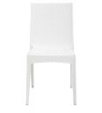 Cello Kraft Kraft without handle Set of 6 White Garden Chair (White)...