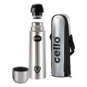 Cello Life Style Stainless Steel Bottle with Thermal Jacket (1000ml, Silver)...