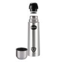 Cello Lifestyle Vacuum Insulated Flask 1000ml | Hot and Cold Water Bottle with Push-Down Lid | Double Walled Stainless Steel Bottle for Travel, Home, Office, School | Steel Thermos 1L...