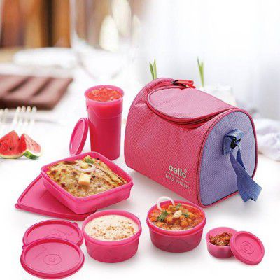 cello Max Fresh Sling 5 Containers Lunch Box (1250 ml)