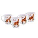 Cello Melamine Mug - Set of 4, Multicolor - 200ml...