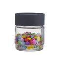 Cello Modustack Glassy Storage Jar, Stackable, Clear, 500ml, Grey...