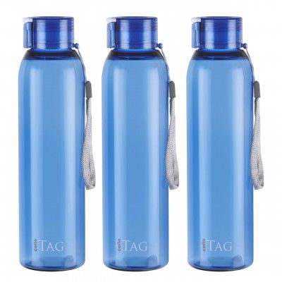 CELLO My Tag PET Water Bottle | Set of 3-1000ml