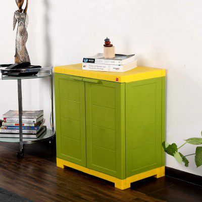 Cello Novelty Plastic 2 Door Compact Storage