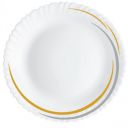 Cello Opalware Dazzle Series Golden Arc Dinner Set, 18 Units...