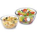 CELLO Ornella Toughened Glass Mixing Bowl | (500ml, 1000ml), Set of 2...