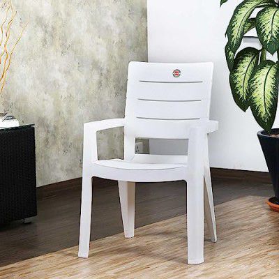 Cello Plastic Jordan Chair - White