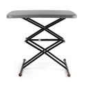 Cello Plastic Riser Duroplast Multi Utility Rectangular Table, Scissor fold and Height Adjustable, Grey...