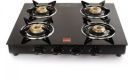 Cello Prima Gas Stove 4 Burner Glass  ...