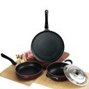Cello Prima Solitaire Series Non Stick 3Pc Cookware Set Gas Stove Compatible only...
