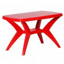 Cello Proline Mega Dining Table (Plastic,Red)...