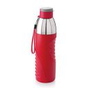 Cello Puro Gliss Insulated Water Bottle, 900 ML, Red (Plastic)...