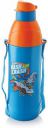cello Puro Junior 600 Hot Wheel Print Water Bottle | Easy Carry Wrist Belt 470 ml Bottle  (Blue, Plastic)...