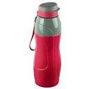 Cello Puro Sports 900 | Water Bottle with Inner Steel and Outer Plastic | Insulated Water Bottle | 720ml, Red...