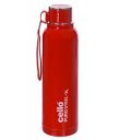 Cello Puro Steel-X Benz 900 | Water Bottle with Inner Steel and Outer Plastic 730 ml, Red...