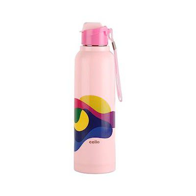 CELLO Puro Steel-X Benz Pro 900 | Leak Proof | 730ml | Set of 3, Assorted
