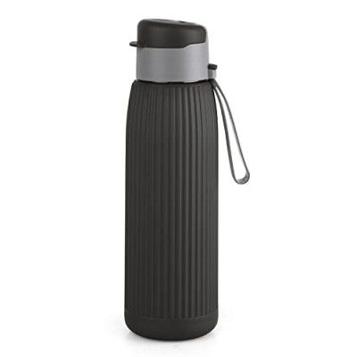 Cello Puro Steel-X Volvo 600 Water Bottle, 630ml, Black