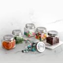 Cello Qube Fresh Storage Jar, Set of 6 (580mlx6)...