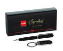 Cello Signature Ethos Special Giftset - Premium Metal Ball Pen with Keychain...