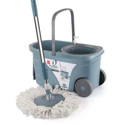 Cello Spin Mop Bucket Max Clean with Soap Dispenser