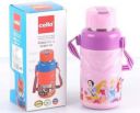 cello Steel kids DEBBY 400 Ml Bottle Insulated Stainless Steel Inner, Light Pink 400 ml Bottle  (Pack of 1, Pink, Steel)...