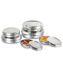 CELLO Steelox Puri Dabba Stainless Steel Multipurpose Flat Storage Containers, Set of 6 Pcs, Silver...