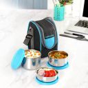 Cello Steelox Stainless Steel Lunch Box-3 Steel  (Capacities - 225ml, 375ml, 550ml)...