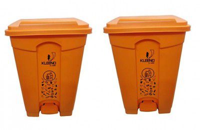 Cello Strong Plastic Step-On Pedal Garbage Dustbin 60 Ltr