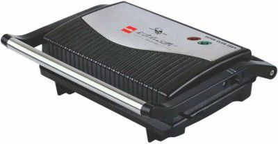 Cello Super Club 200+ 750-Watt Sandwich Maker, Black