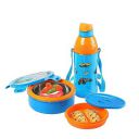 CELLO Tiffy Hotwheelz Gift Set Insulated Lunch Box & Water Bottle for Kids | Tiffin Box 460 ml...