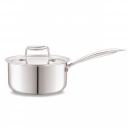Cello Tri-Ply 14 cm Stainless Steel Cookware Sauce Pan with Lid 1 LTR | Tri-Ply Bottom Sauce Pan with SS Lid | Induction and Gas Stove Friendly | Dishwasher Safe | Silver...